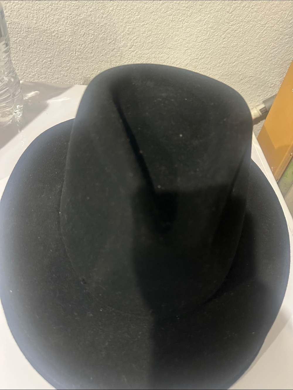 Brixton Black Felt Fedora Hat